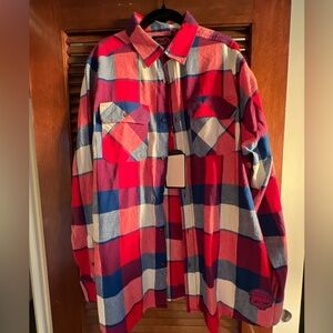Angry Minnow clothing co. Pabst Blue Ribbon Flannel